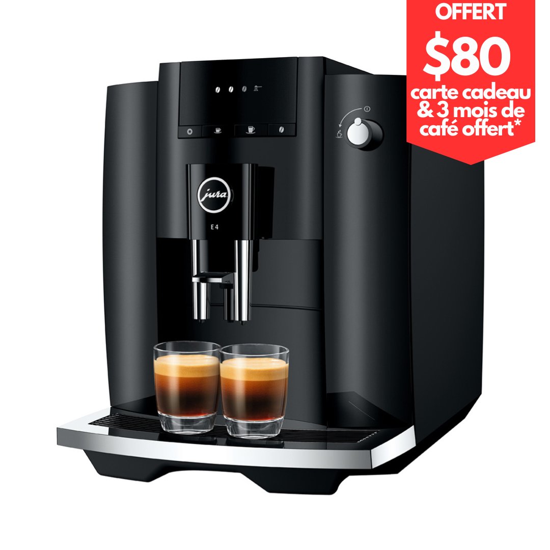 Gift card offered with the purchase of a Jura Residential Machine. - Café Liégeois