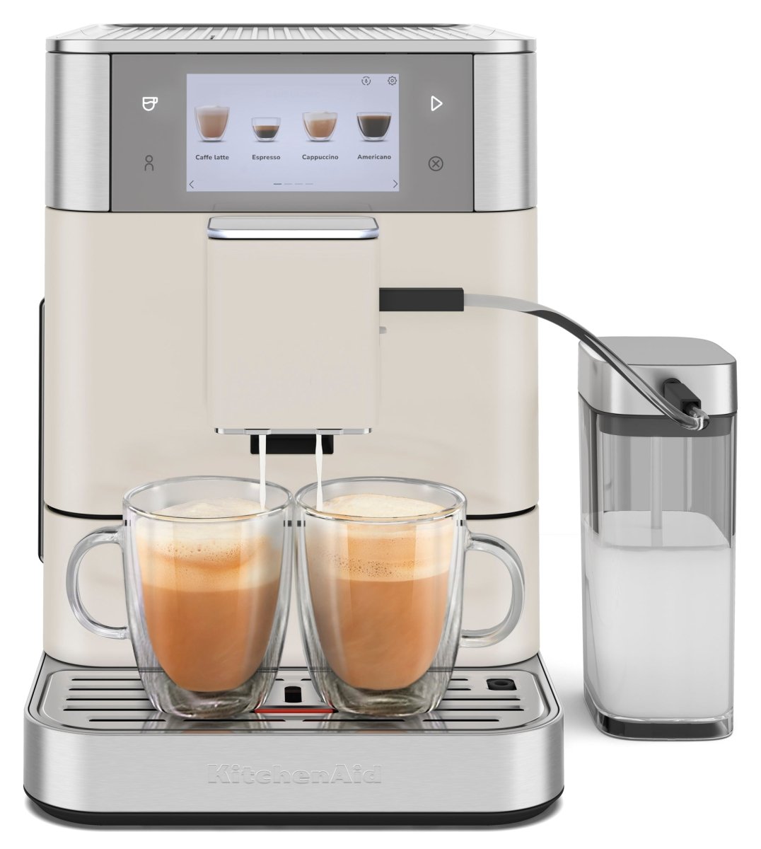 KitchenAid - Fully Automatic Espresso Machine w/ Milk Container - KF8 - Café Liégeois