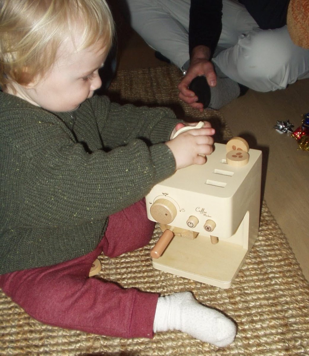 Wooden Coffee Machine for kids - Café Liégeois